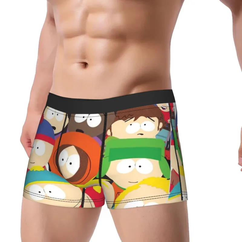 Man Souths Parked Kenny Cartoon Boxers HumorousGift Underwear Boxer Briefs