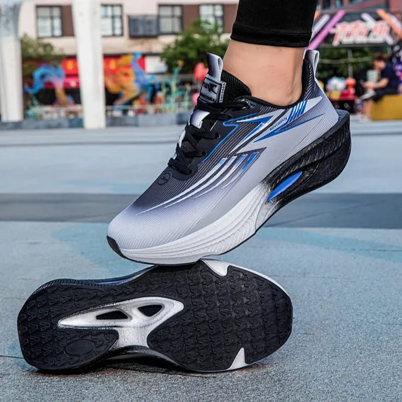 Breathable Running Shoes Men Carbon Board Speciality Marathon Sports Women's Athletic Sneakers Comfortable Men's Walking Sneaker