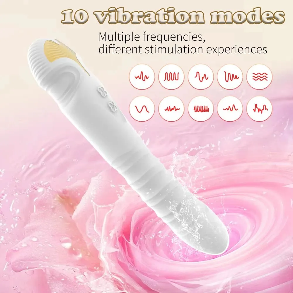 Sex toy vibrator 10 frequency bendable vaginal stimulator couple interactive female masturbator USB charging — image 4