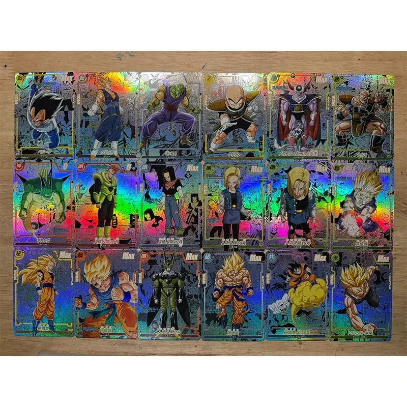 Anime characters Dragon Ball Super Bulma Cell DIY Homemade Bronzing texture Game toys Collection card Christmas birthday gift
