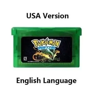 Pokemon Series GBA Game Cartridge Sweet FireRed Rocket Unbound Radical Red Gaia Quetzal for GBA