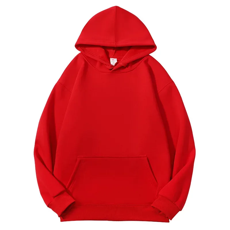 Customize Your Brand Logo Autumn Winter Mens Hoodies High-quality Heavy Weight Cotton Sweatshirt DIY Team Clothing Customization