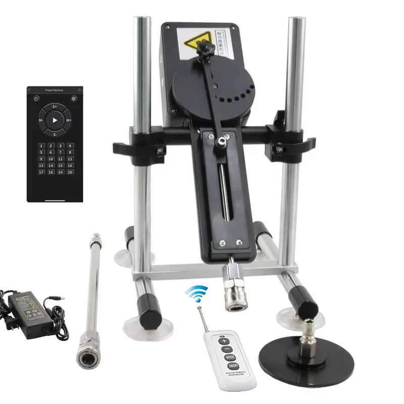 NEW Automatic Sex Machine for Couples with Dildo Attachments Vibrator Adult Toy for Men Women Female Masturbation Vagina 70W
