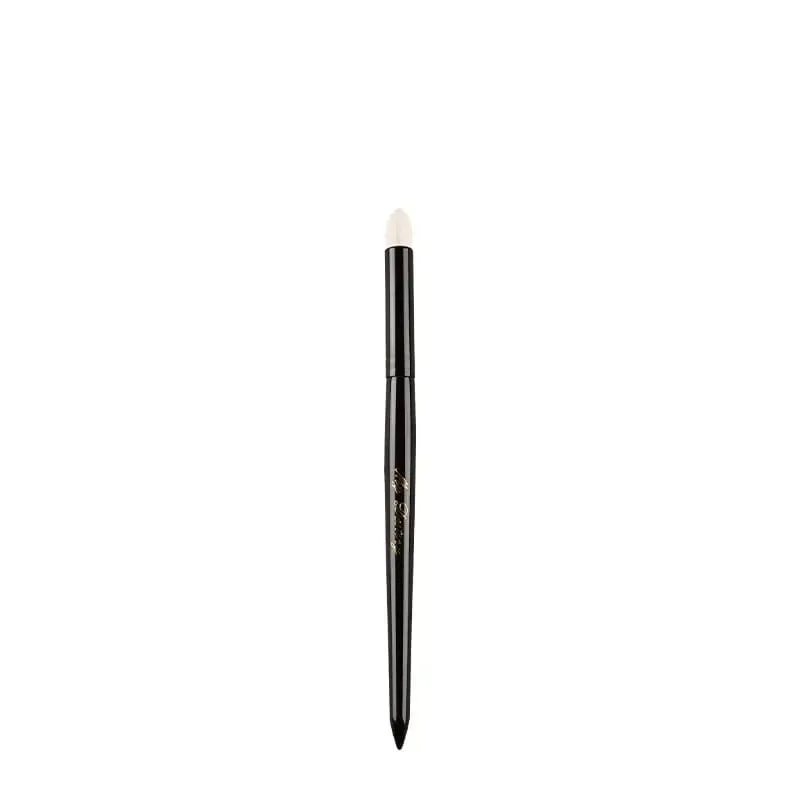 Las brochas de maquillaje originales de lujo naturales de punta larga de pelo de cabra con mango negro Kit de herramientas cosméticas para rubor en polvo resaltar sombra