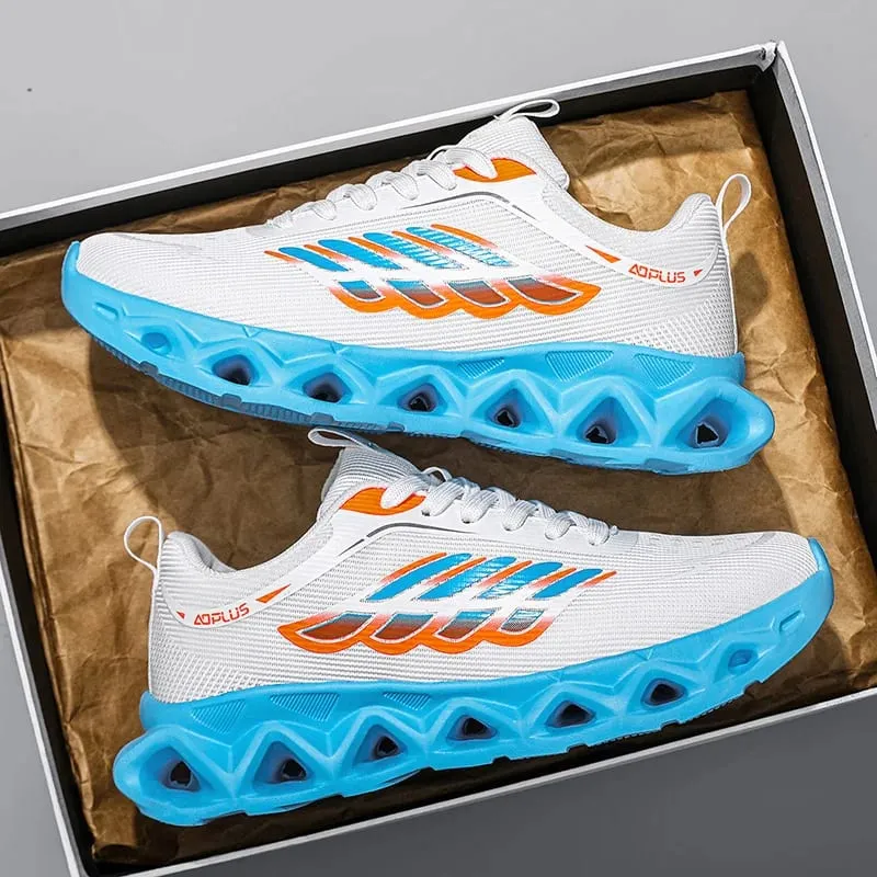 Men Casual Running Shoes Air Cushion Jogging Shoes Lightweight Gym Shoes Outdoor Sneakers Male Breathable Marathon Sports Shoes