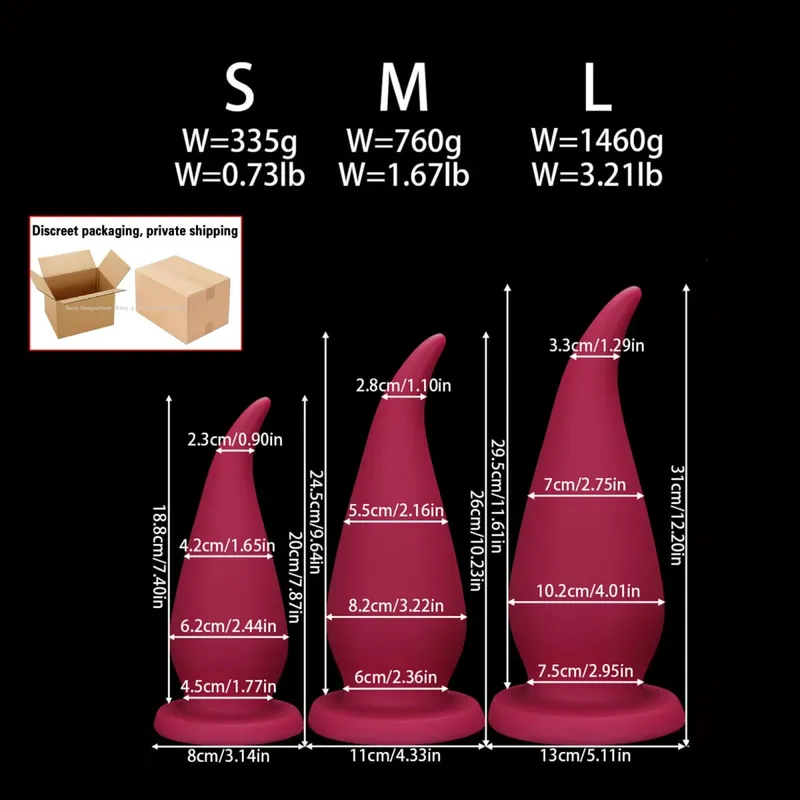 Tapón Anal enorme y súper largo de 66cm, tapones para los glúteos grandes y gruesos, juguete dilatador Anal de entrenamiento, masajeador de próstata, juguete sexual Anal para adultos para mujeres y hombres