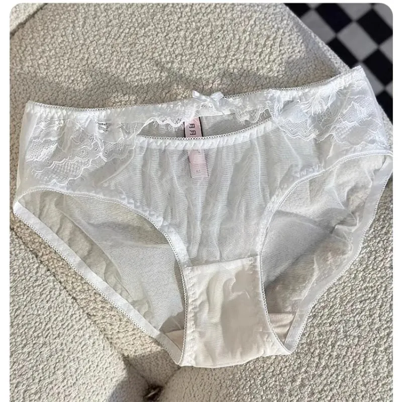 Japanese Anime Lingerie Set No Underwire - Summer Bralette Small Breasts Sexy Push Up Lace Bra Comfort Wireless Gather MOYISU