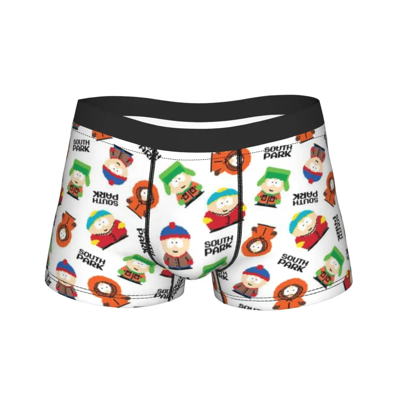 Man Souths Parked Kenny Cartoon Boxers HumorousGift Underwear Boxer Briefs