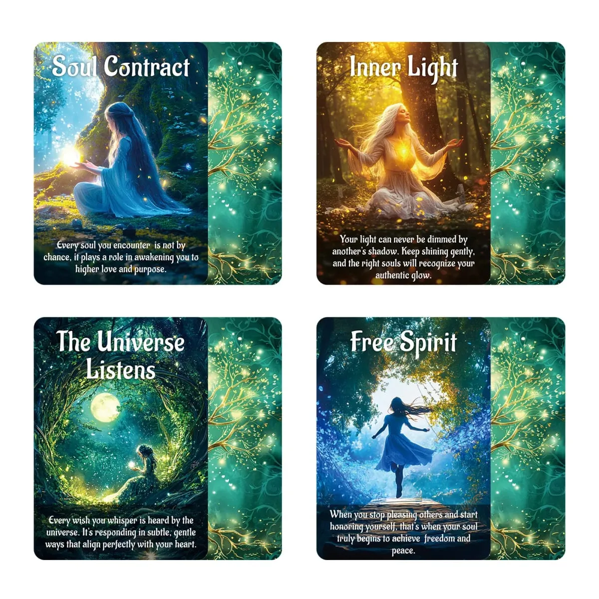 50Pcs Tarot Cards Oracle Spiritual Guidance Conversation Game Party Game for Adults Gift Friend Party