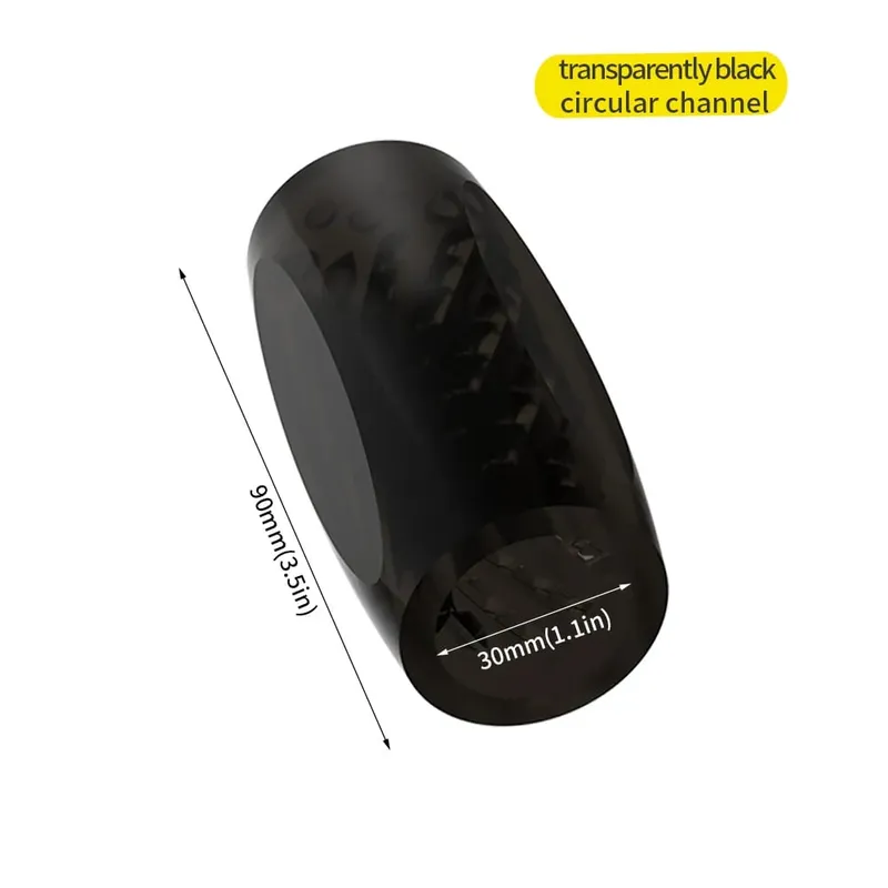 Transparent Masturbation for Men Pleasent Aircraft Cup Device Soft Pocket Vaginal Sleeve Training Adult Blowjob Sex Toy for Male