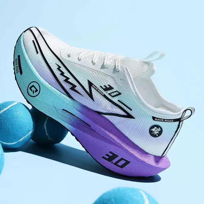 Soft Sole Cushioning Men's Running Shoes for Women High-quality Road Jogging Shoes Light Comfy Sneakers Mesh Training Shoes Male