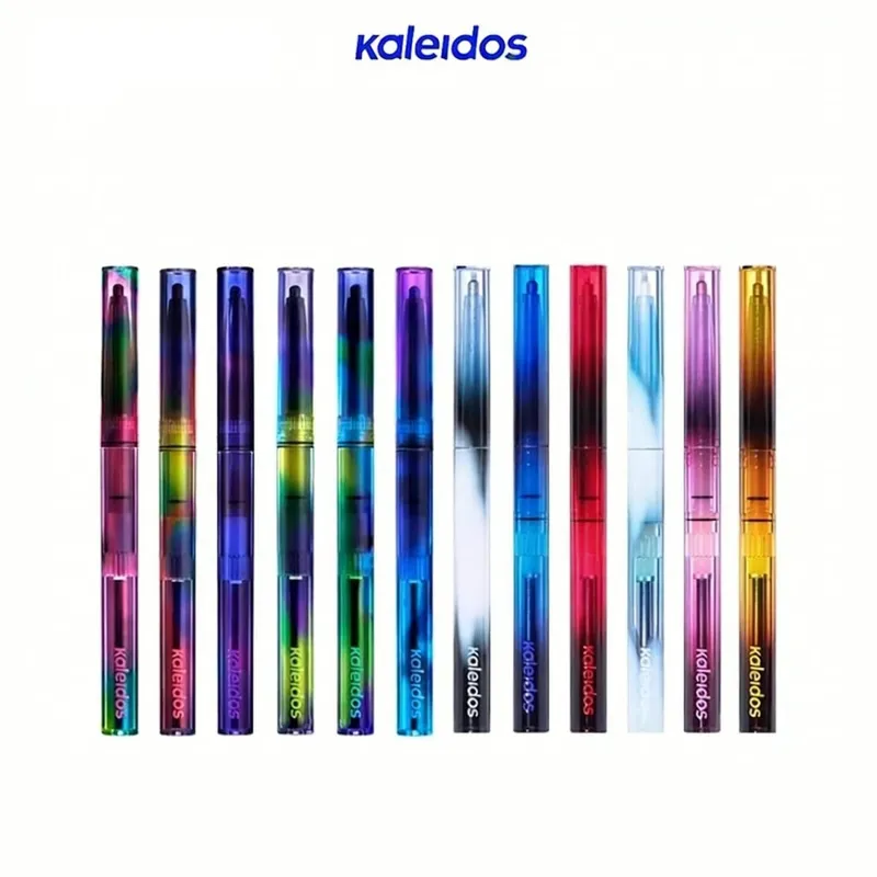 Kaleidos Automatic Gel Eyeliner Pencil Chameleon Eye Shadow Highlighter Chrome Glitter Face Makeup Set Chameleon Diamond Powder