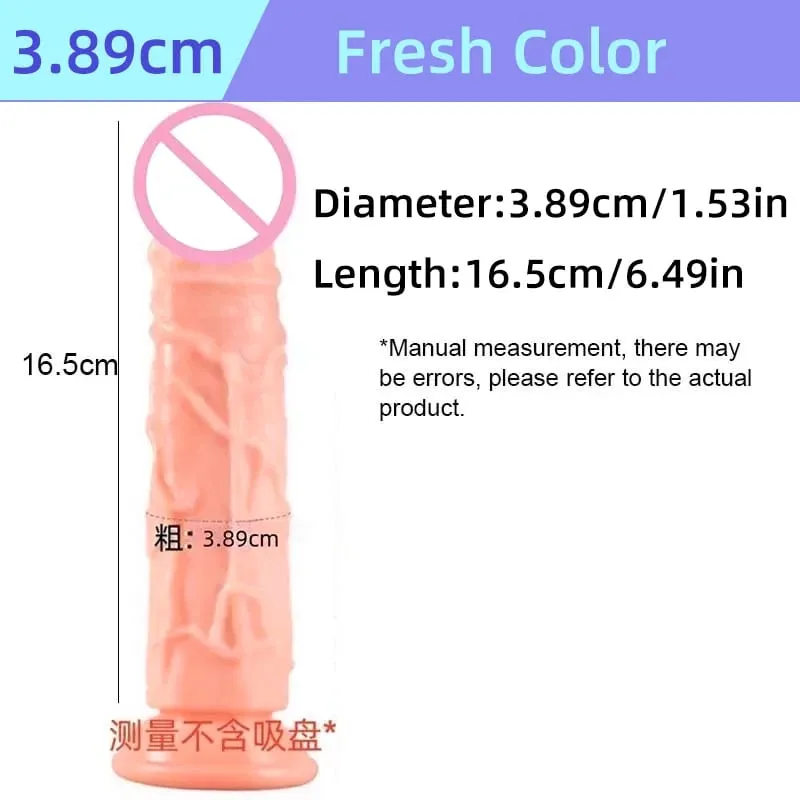 Realistic Silicone Dildo with Suction Cup G-Spot Anal Dildos Strapon Dick Butt Plug Masturbat Adult Sex Toys for Man Women