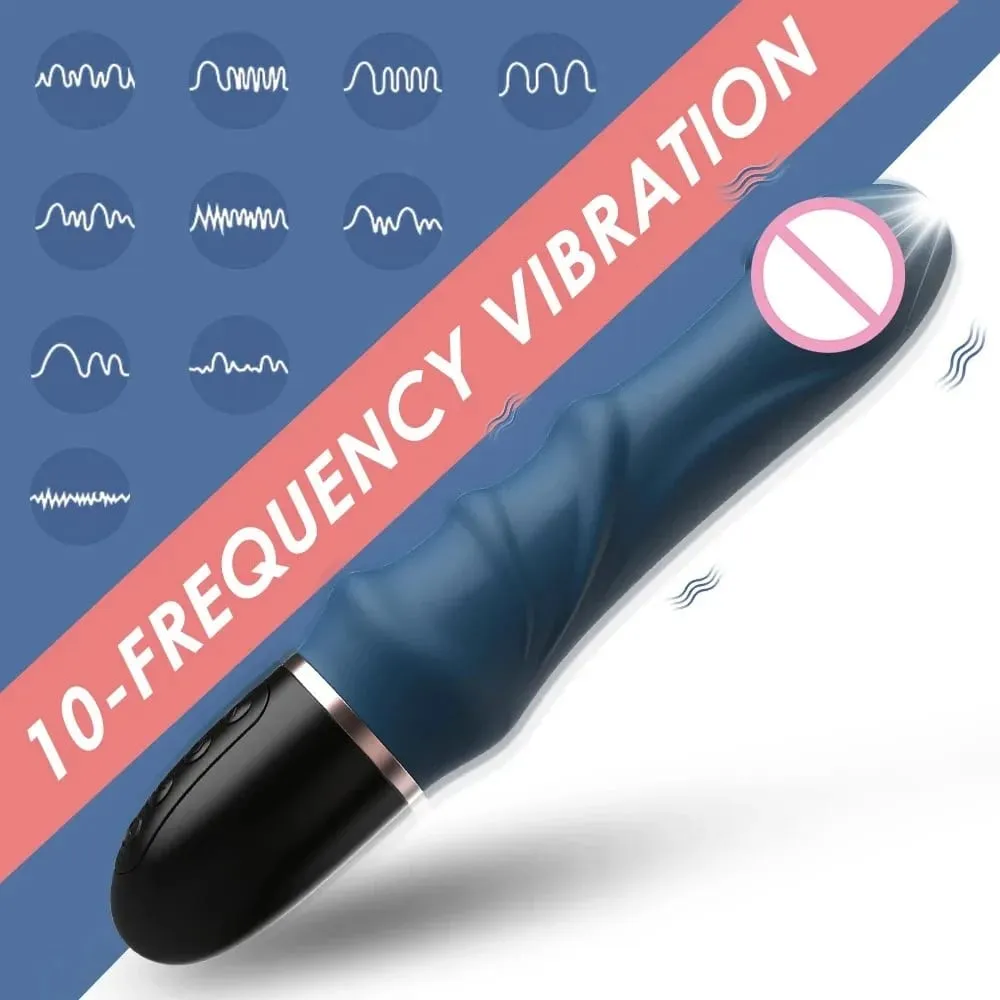 10 Modes Soft Silicone Vibrator for Women Big Dildo Massager Female Masturbator for Couples G-spot Clitoral Stimulator Sex Toys