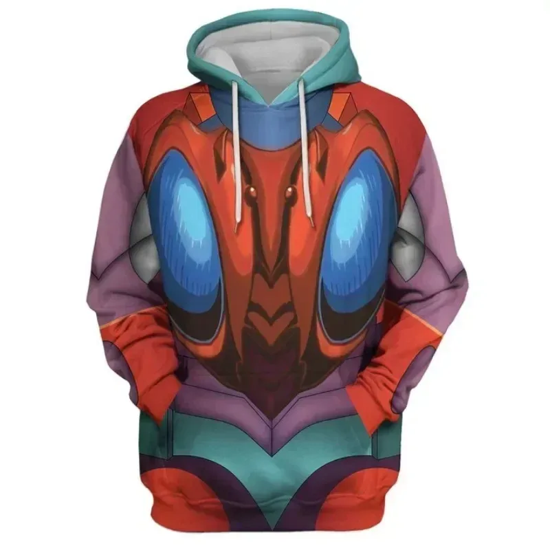 Bandai Brand's New 2026 Autumn-winter Collection Features A Stylish Cosplayer Men's Hooded Sweatshirt Inspired By Transformers