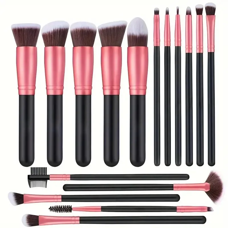Professional Makeup Brushes Set 14/16Pcs Soft Fluffy Contour Sculpting Brush Powder Blush Blending Cosmetic Face Beauty Tools