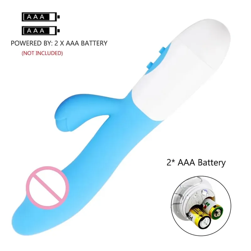 Powerful Rabbit Vibrator Beginner G Spot Nipple Clitoris Stimulation Dual Vibration Vaginal Massager Adult For Women Sex Toys