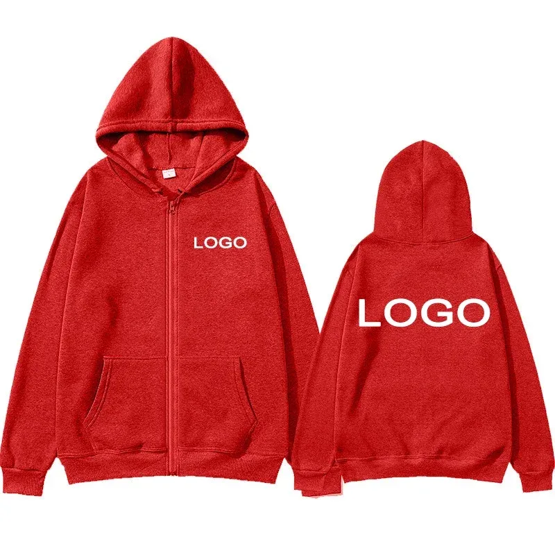 Personalizado impresso zíper hoodies moda masculina manga longa zíper até camisolas femininas casual personalidade com capuz pulôver sudadera