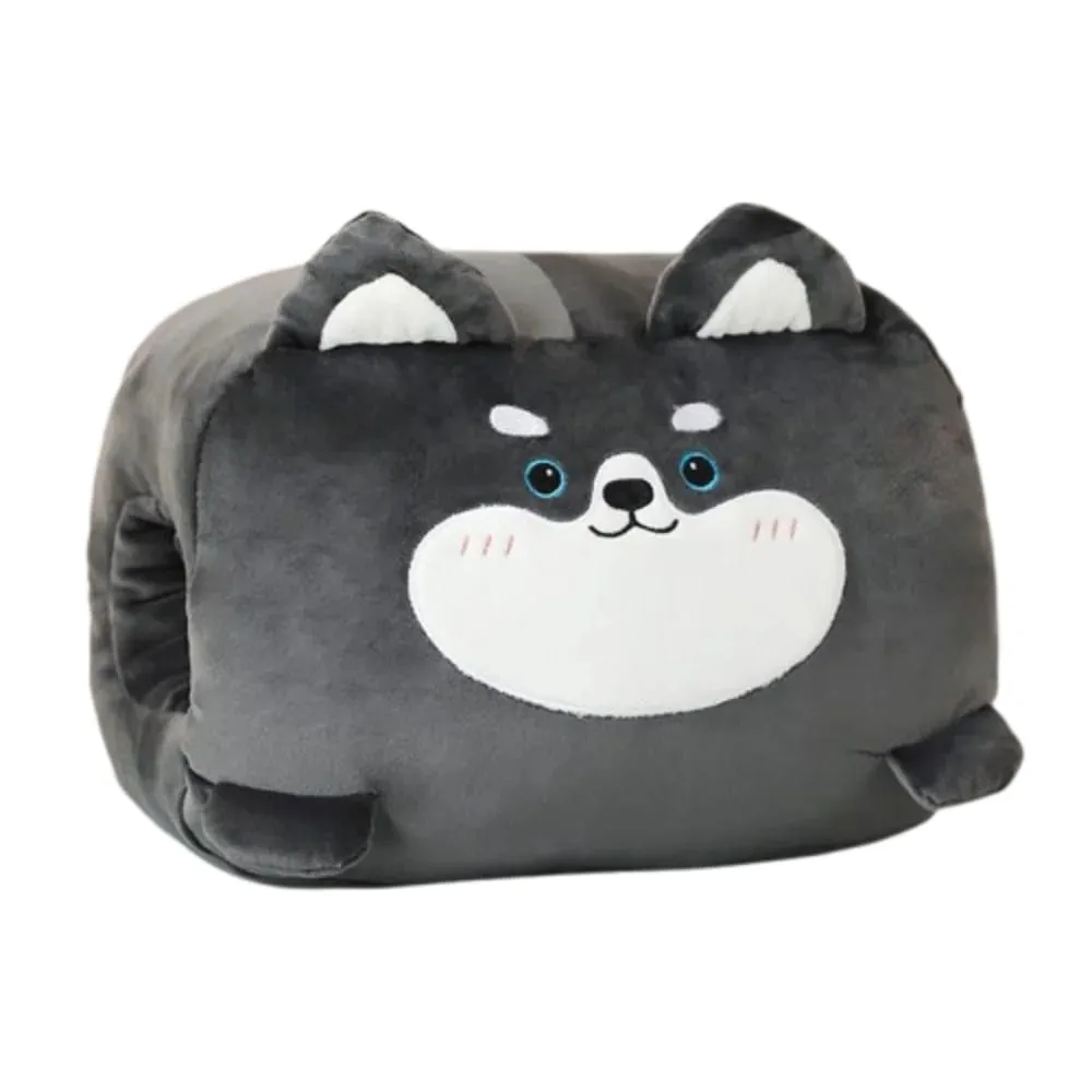 Creative Plush Toy Hand Warmer Plush Pillow Keep Warm Super Soft Office Nap Pillow Cartoon Animal Pillow Stuffed Toy Winter
