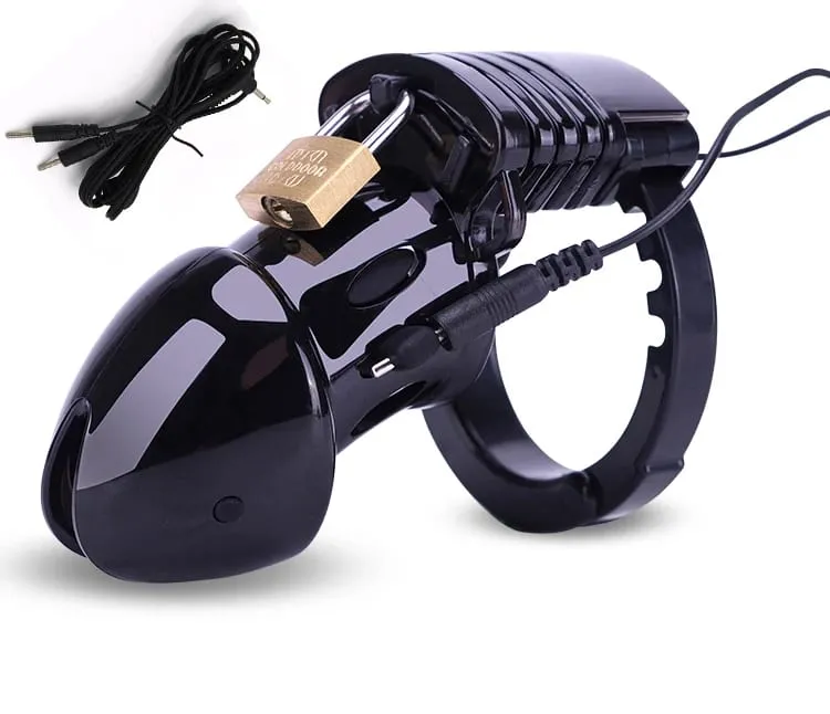 Taser Electric Shocker Ring Men Masturbate Stimulate Penis Erection Sex Toy on Gay E-stim Massage Bondage Penis Scrotum Cockring