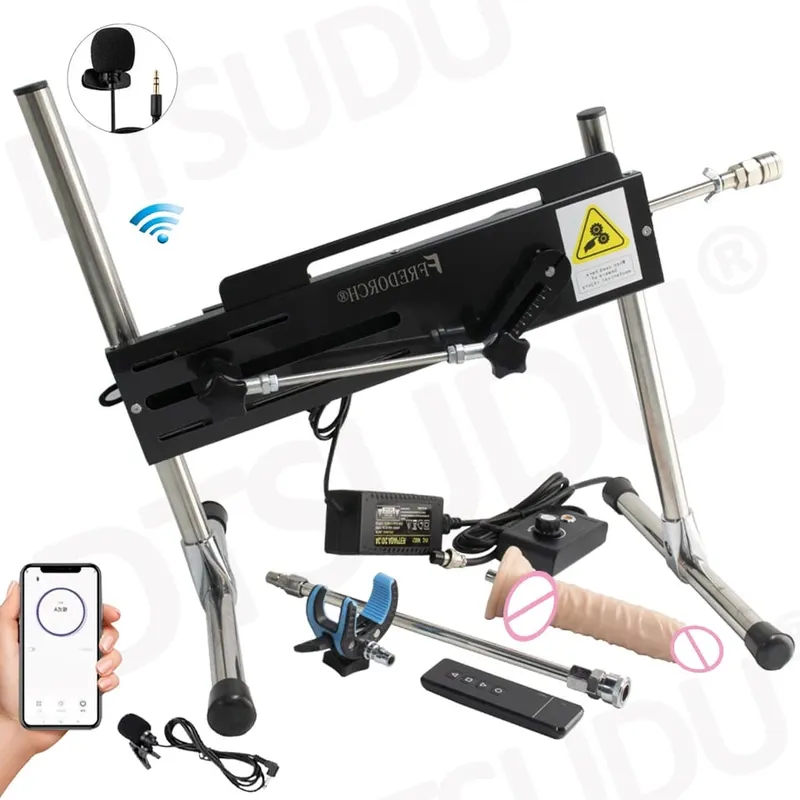 Dildo-120W Awtomatikong Dildo Machine 3-15cm Super Silent Masturbation Dildo Sex Machine Mga Pang-adultong Couple Sex Toy Babae Lalaki Sex Toy
