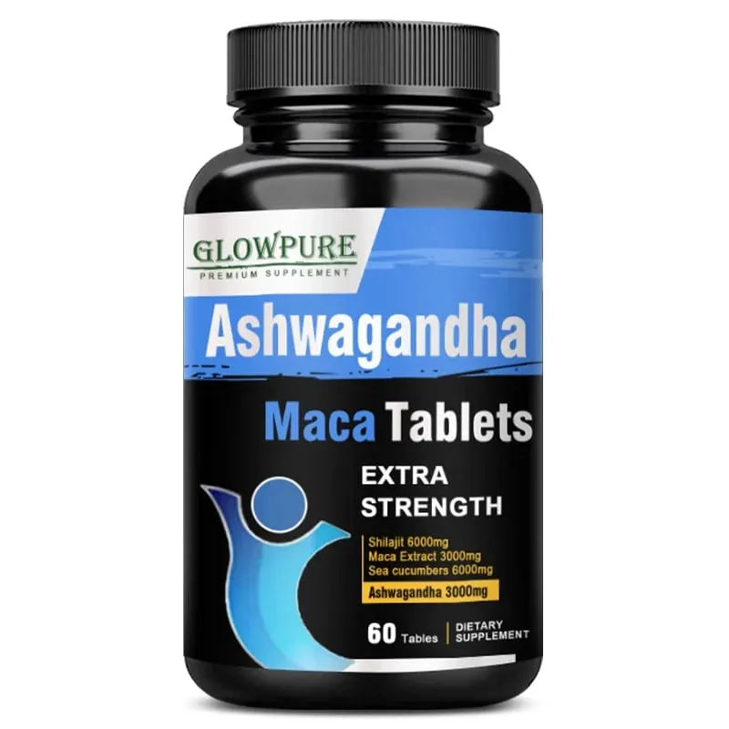 Powerful Herbal & Marine Blend Vitamin for Men Energy Male Vitality and Overall Wellness Enhancing Supplement