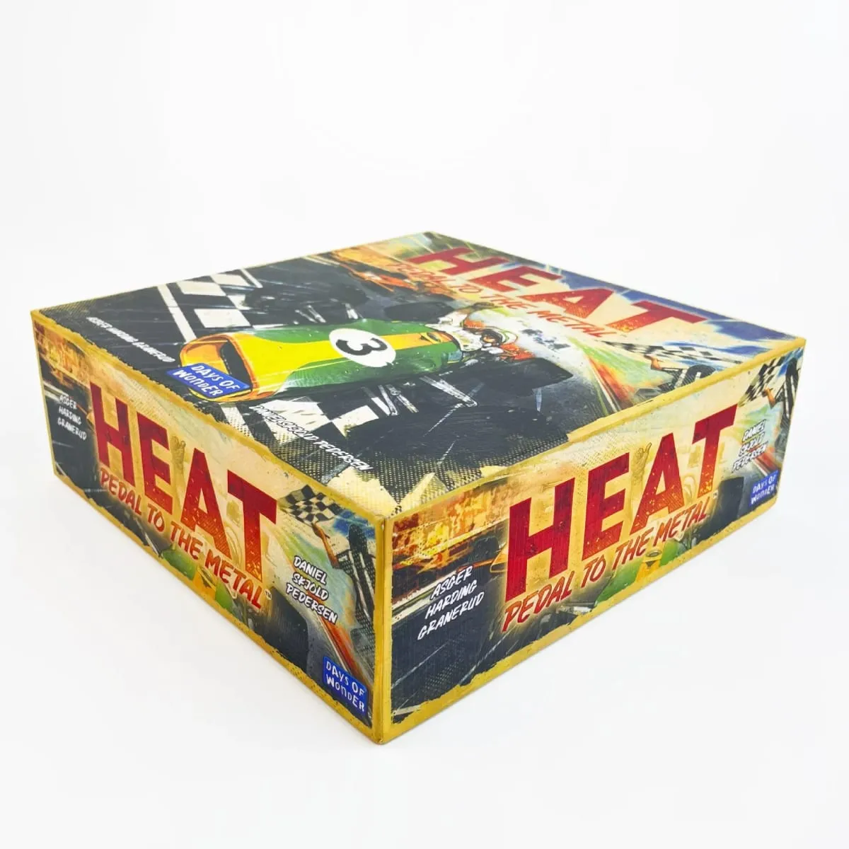 “HEAT: Full Throttle” — A Fast-Paced Adrenaline-Fueled English-Language Racing Tabletop Card Game for 1 to 6 Players