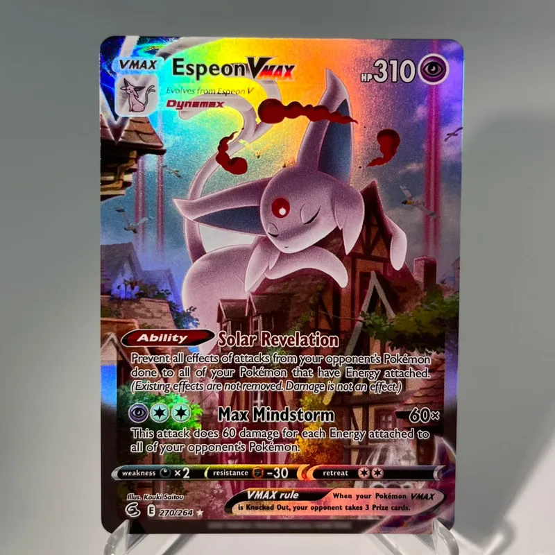 Pokémon GO PKM Cards PTCG6-E GX Rainbow Mewtwo V Dragonite VSTAR Rare Collection Battle Toys Gifts for Hobbies