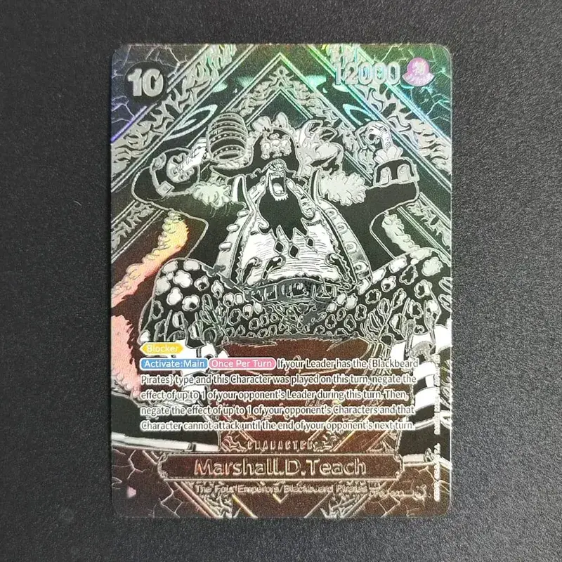 ONE PIECE CARD Game Gold Manga Teach Luffy Op09-093 OP05-119 SEC English Collection OPCG Anime Cards