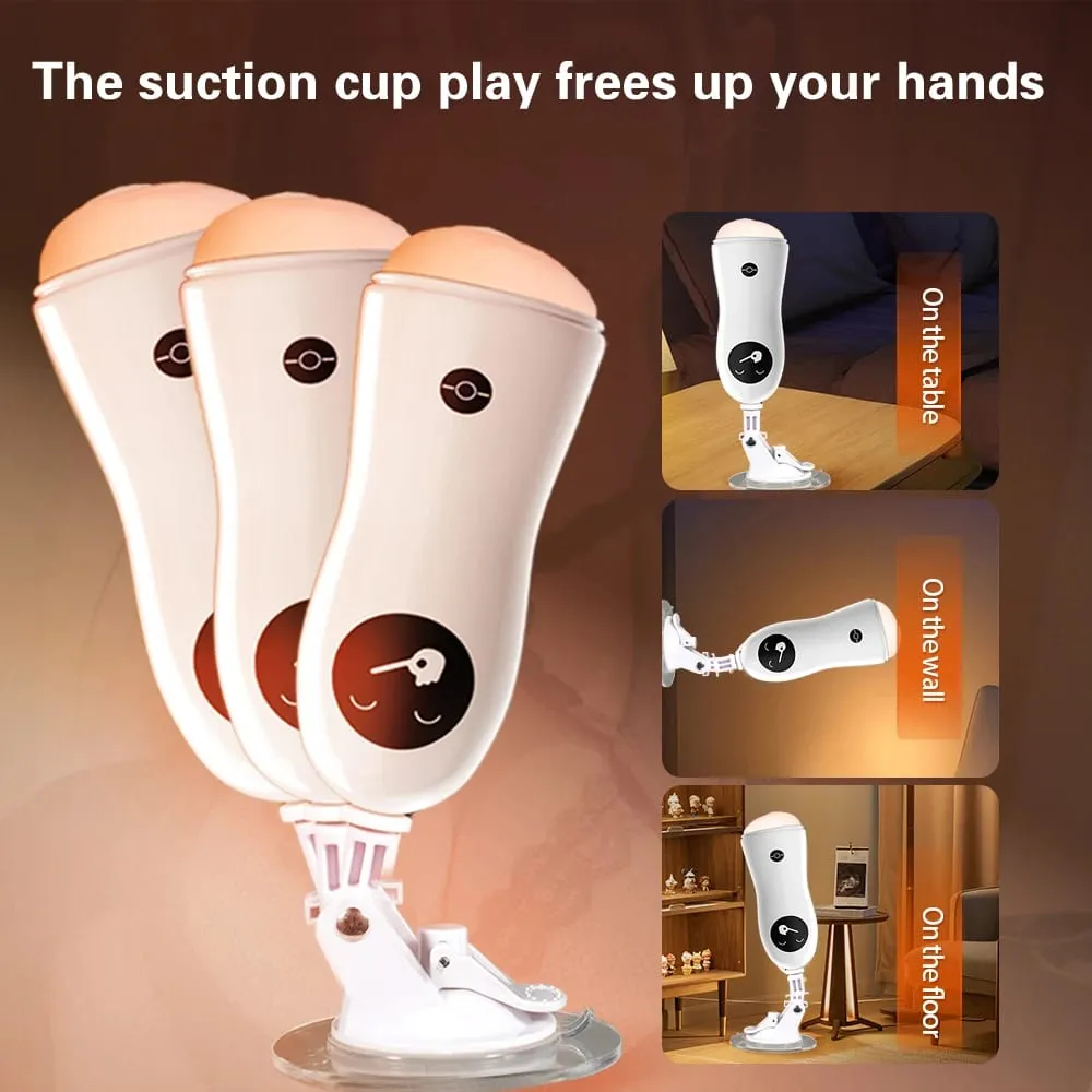 Suction Cup Masturbator For Men Sex Toy Silicone Artificial Vagina Realistic Pussy Pocket Penis Masturbation Cup Adult Games Toy