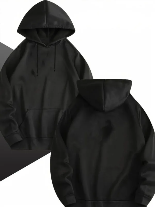 Obsession Movie 2026 Black Print Hoodie Gothic Horror Street Style Unisex Men's Daily Hoodie Movie Enthusiast Exclusive Hoodie