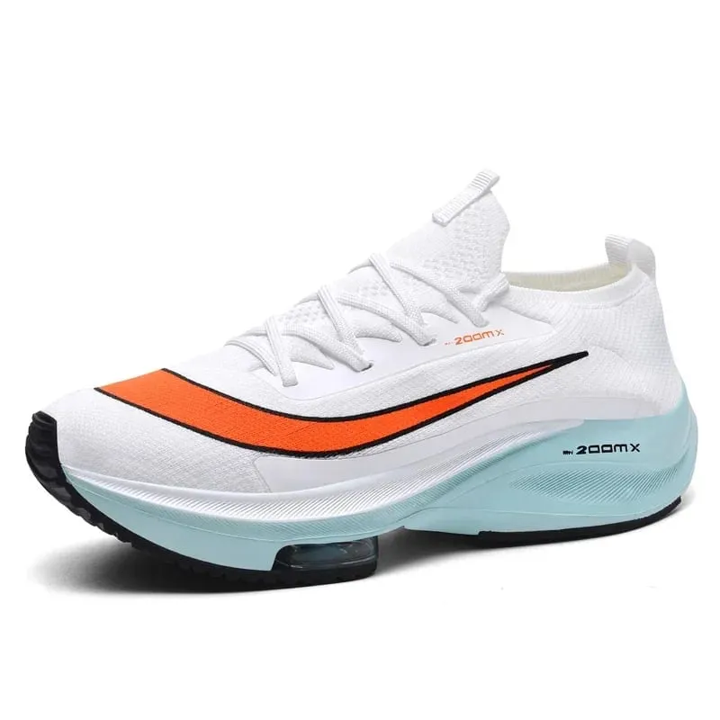 Ultra-lightweight and breathable sports running shoes for both men and women available in sizes 36-46 featuring height-enhanc