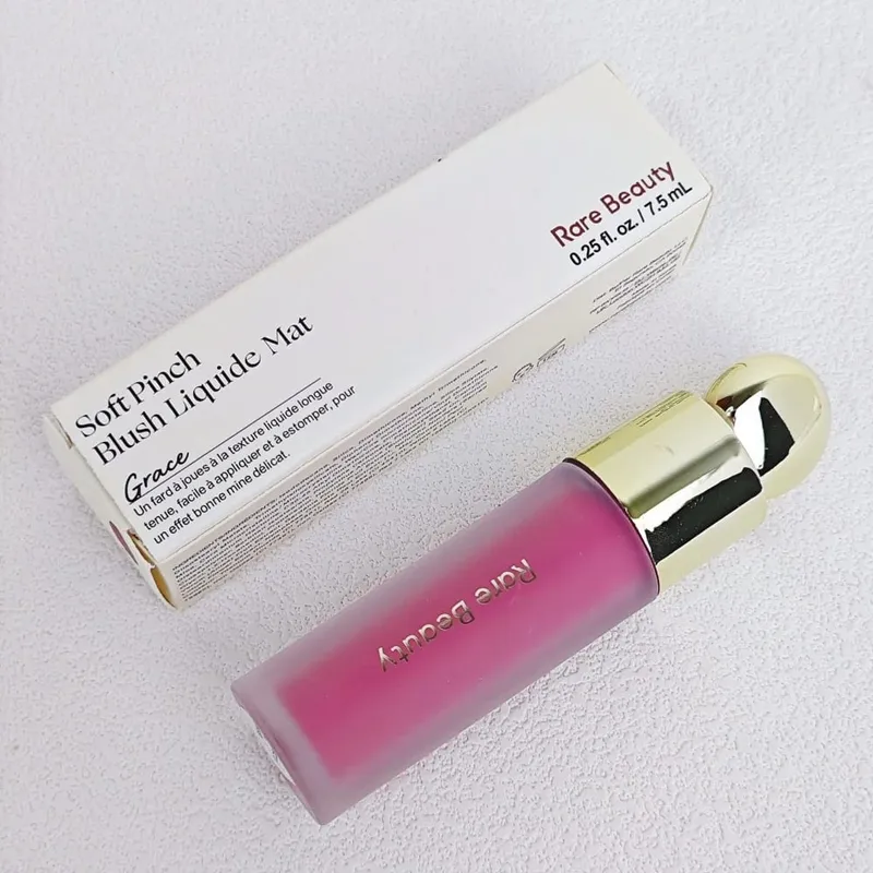 Rare Beauty Serene Gentle Mellow Solac Liquid Bronzer Shade Face Contour Smooth Highlight Mirror Lasting Natural Shadow Makeup
