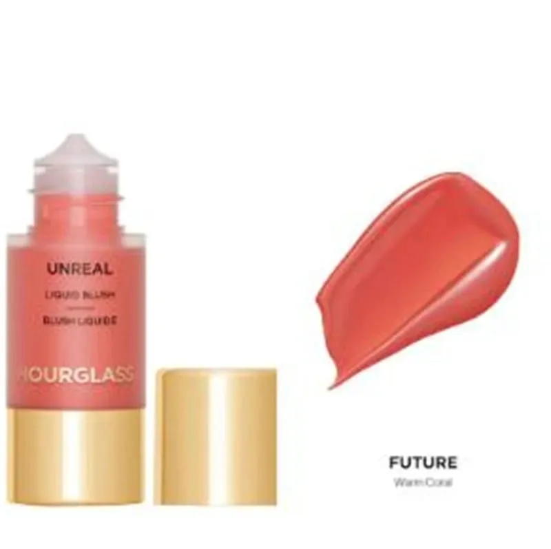 Timeglas Unreal Nude Flydende Tekstur Pulver Blusher Fuld Klar Farve Kind Flydende Let Push Away Skab naturlig kvinde makeup — image 8