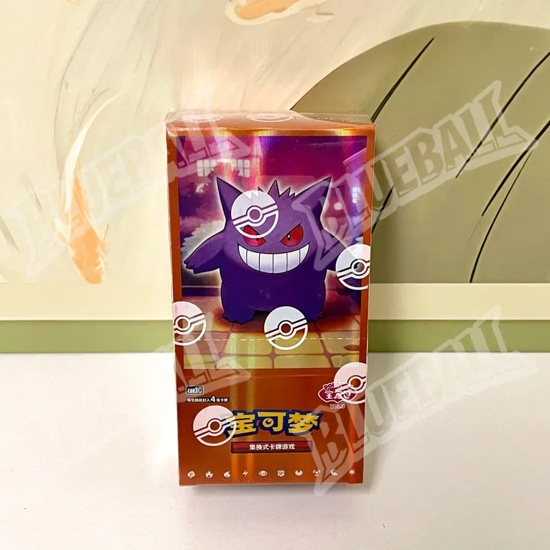 Pack de gemmes pokemon Violet écarlate Original Vol6, boîte fine TCG, cartes de combat à collectionner, Version chinoise simplifiée, jouets, cadeau