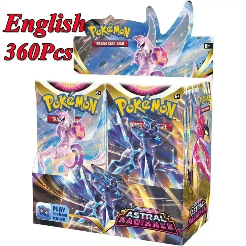 2026 360Pcs/Set Pokémon Card MEGA EVOLUTION Pre-group SCARLET&VIOLE 151 PHANTASMA FLAMES Prismatic English Booster Battle Card