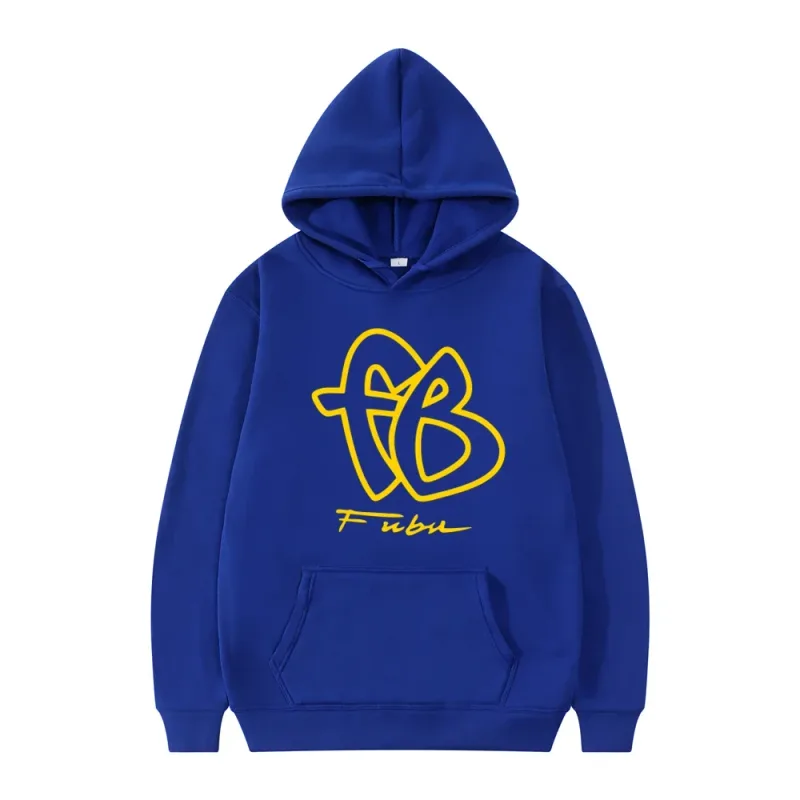 Autumn and Winter Fubu Fb Hoodie, High-quality Men's Hoodie, Fashionable Unisex Streetwear, Men's Casual Pullover