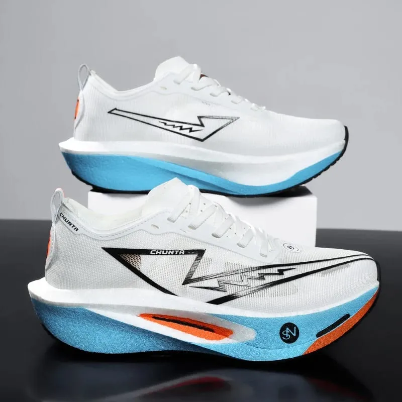 Running Shoes Carbon Board Speciality Marathon Men Sports Breathable Lightweight Women's Comfortable Nonskid Athletic Sneakers