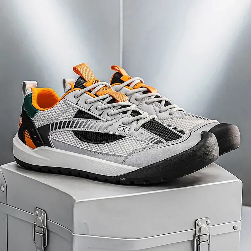 Men's shoes 2026 summer new mesh breathable sports and leisure shoes lightweight versatile and comfortable sports shoes