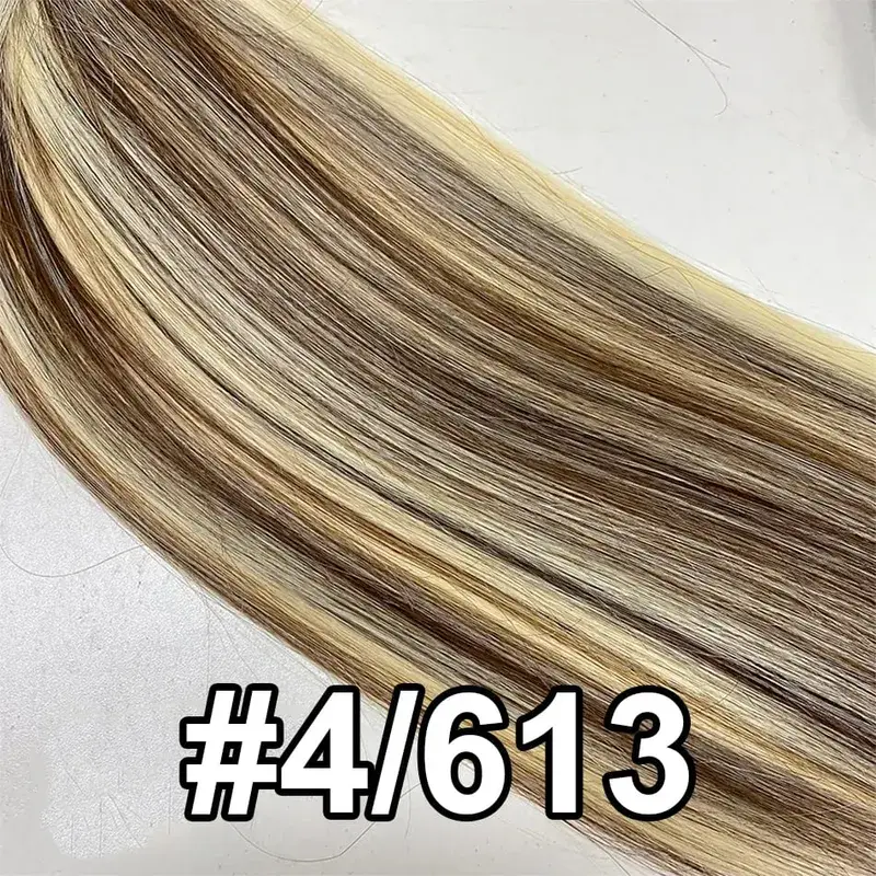 Bulk hår 100 % äkta människohår maskintillverkat Virgin Remy rakt hår Bulk 18-30 tum 100 g Naturligt blont hårförlängning utan inslag