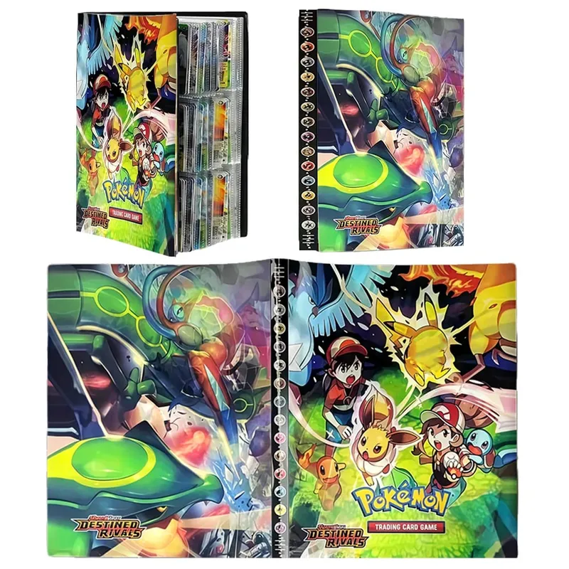 240/540PCS Pok é mon Cards Album Book Pokemon Game Charizard Card Album VMAX GX EX Holder Collection Binder Folder Kids Toy Gift