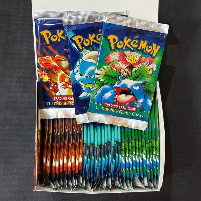 Booster Pack 11pcs/bag 1st Edition Pack Charizard Trading Card Game Collection Battle Booster Toys Boys Gift