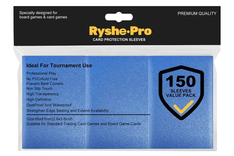 100pcs 2.5"x3.5" Premium Trading Card Sleeves 66x91mm Standard Sized Board Game Cards for MTG Magic Gathering Lorcana Game Card