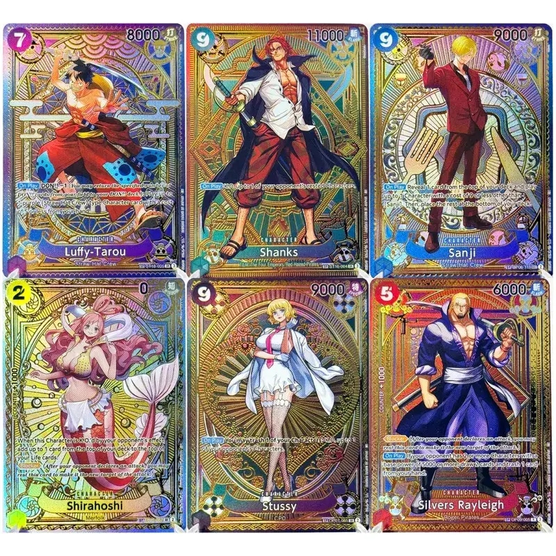 Full Set One Piece Card Game SP Rare Card Complete Collection High Quality DIY Replica Anime Foil Proxy Card [English/Japanese]