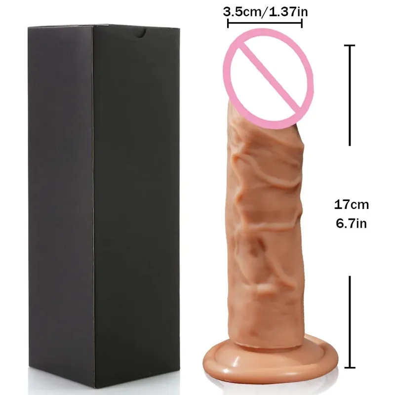 Silicone Strapon Dildo For Lesbian Gay Panties Wearable Massager Penis G-Sport Realistic Adult Sex Toys Suction Cup Anal Plug