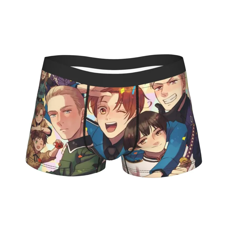 Hetalia World Stars Men Boxer Shorts Cozy Underwear Underpants