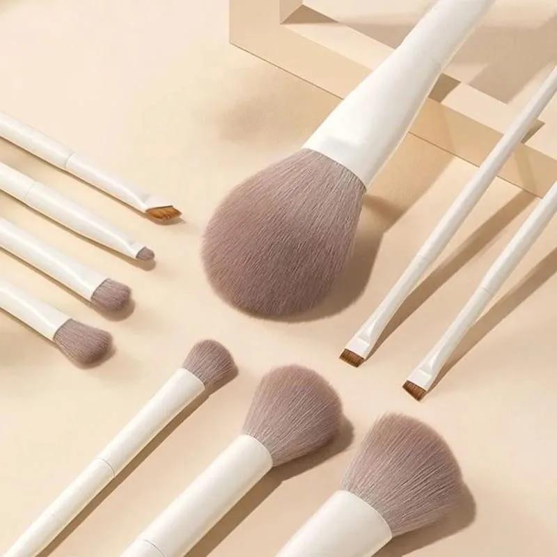 5-12PCS Professional Makeup Brushes Tool Set Eyeshadow Liner Contour Foundation Blend Brush Women Facial Beauty Cosmetics Tools