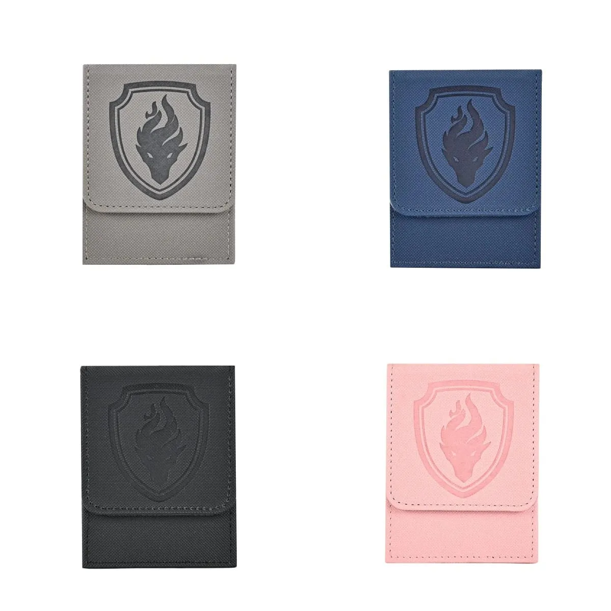 Premium Magnetic Card Deck Box - Ασφαλής βιτρίνα για 110+ κάρτες Παράθυρο οθόνης με ανθεκτικό συνθετικό δέρμα Ιδανικό για Sport Game Car
