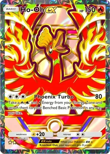 DIY POCKET Collection Cards Mew Lugia Ho-OH Self Made Single Card Classic Game Anime Card Gift Toy