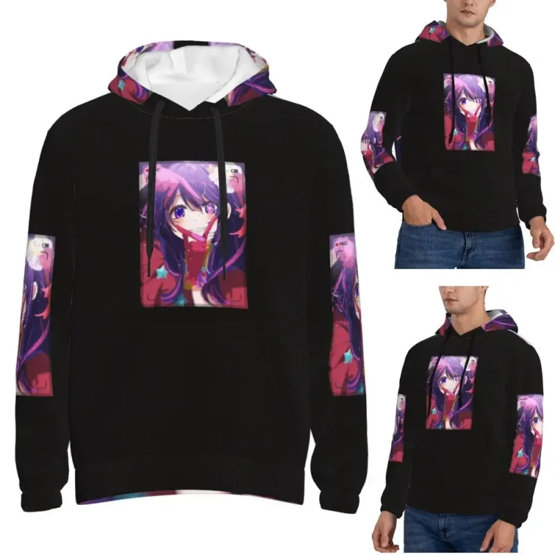Oshi No Ko Anime Kawaii Hoodies Hip Hop Pullover Autumn Winter Men Women Sweatshirts Long Sleeve Tops